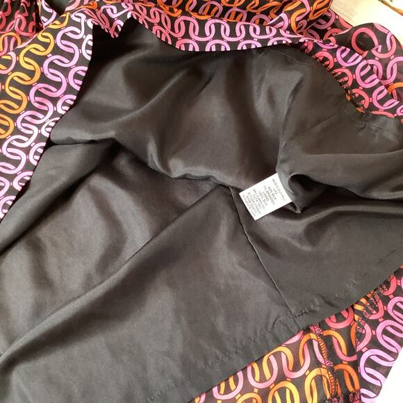 TRINA TURK Silk Dress the Campania Loop Halter Cocktail Dress Women's Size 10 - Picture 13 of 16